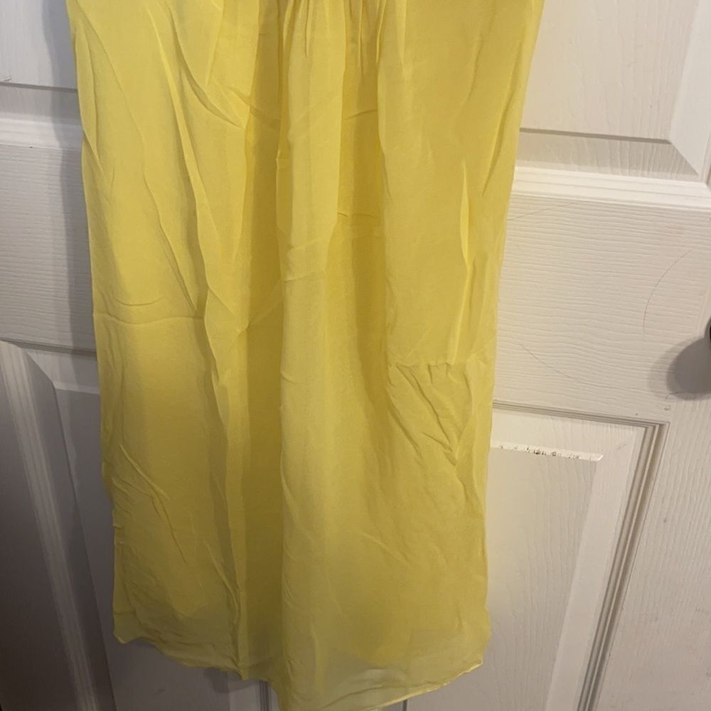 Lucy Paris Beaded Yellow Cut-Out Mini Dress NWT - Picture 2 of 9